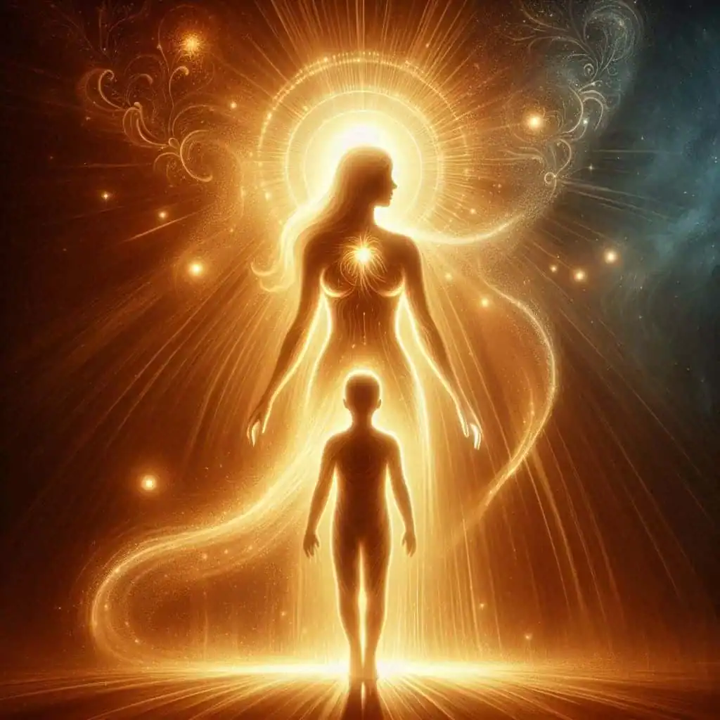 Ilustração de como a constelação familiar atua na relação com a mãe.