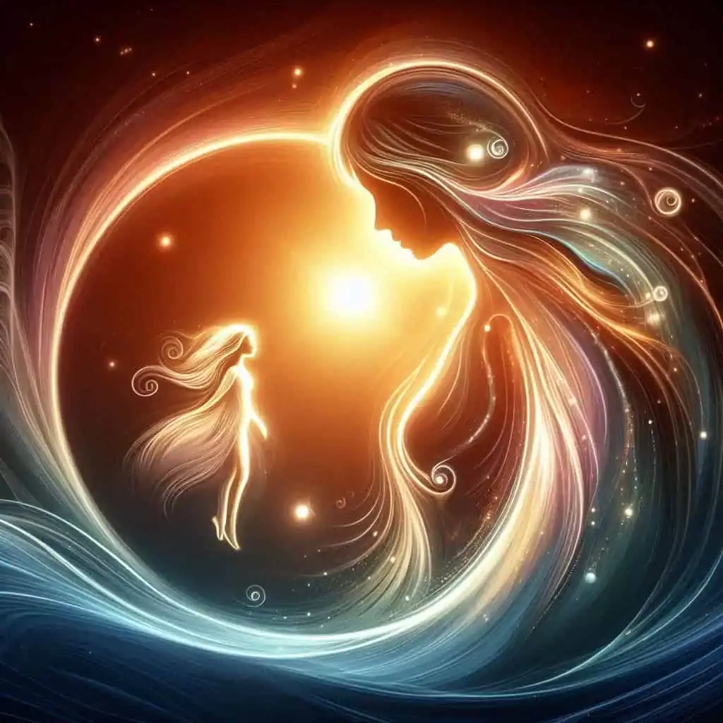 ilustração simbolizando o arquétipo da mãe na constelação familiar.